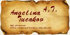Angelina Tucakov vizit kartica